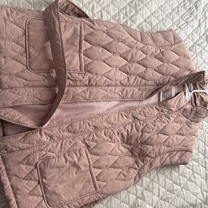 Boohoo Quilted Pink Vest